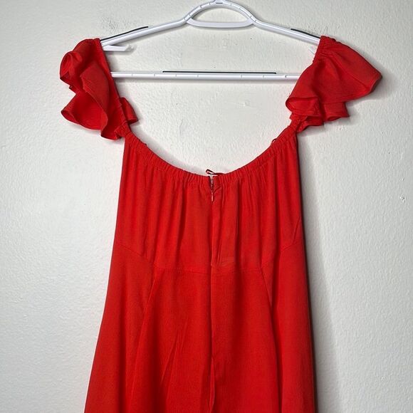 ASTR The Label Rosaria Off the Shoulder Mini Dress Size Medium - Picture 6 of 10